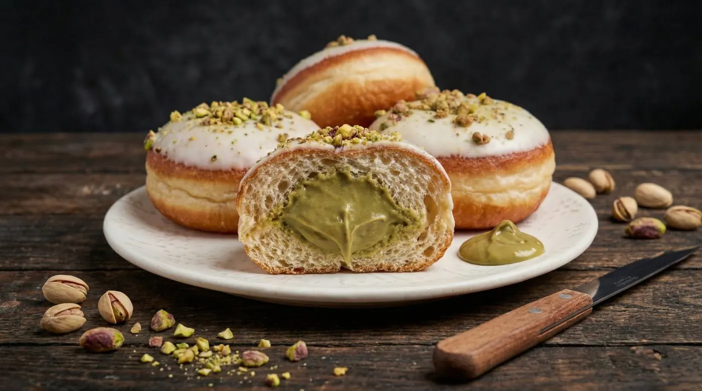 Pistachio Doughnut